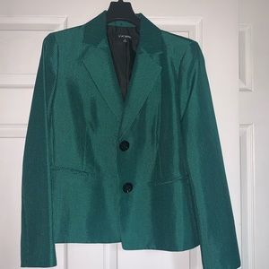 Emerald green blazer